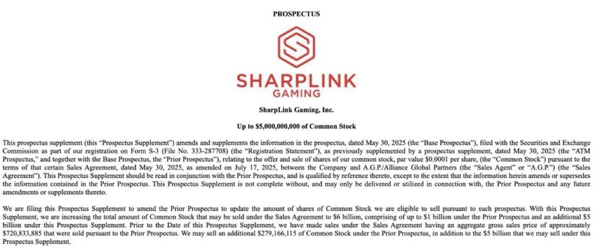 SHARPLINK'S $5B ETH BUY: A Game Changer or Disaster? —  Ethereum investment news, cryptocurrency market surge, Sharplink SBET announcement
