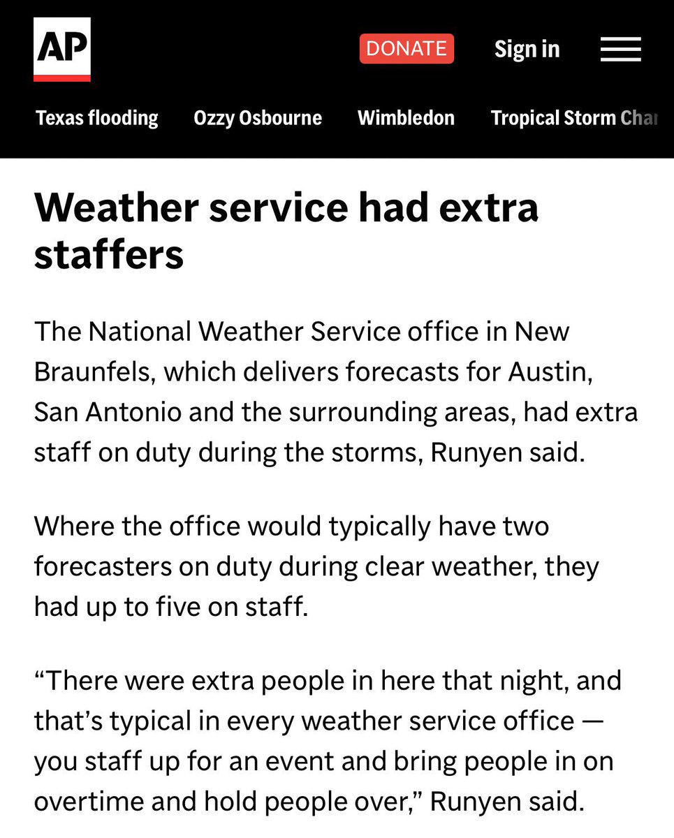 Schumer Blames NWS Cuts for Texas Flood Deaths—Politicizing Tragedy!