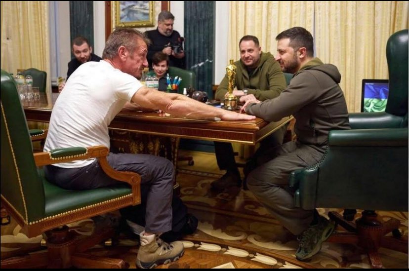 Sean Penn's $5M USAID Payment to Meet Zelensky Sparks Outrage!