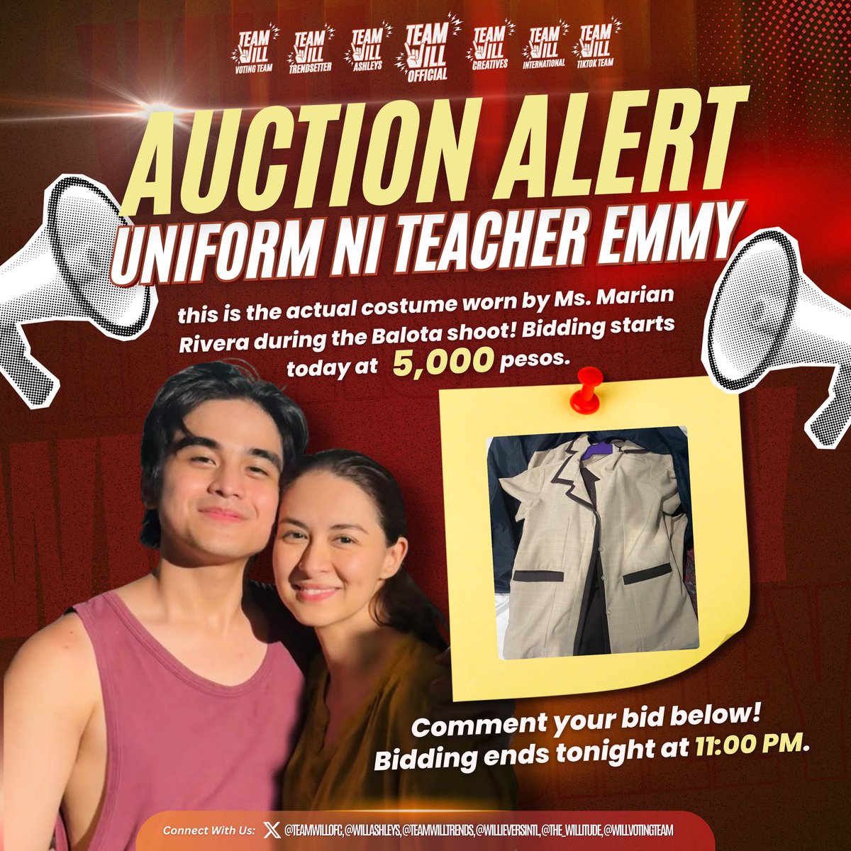 Shocking Auction: Teacher's Costume Worn by Marian Rivera!