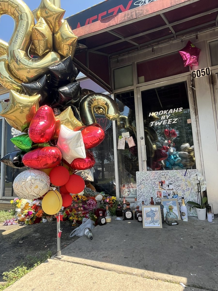 Shocking Death of Rapper OG Tweezy: Memorial Grows —  memorial for fallen rapper, Water Street nightclub shooting, tributes for OG Tweezy
