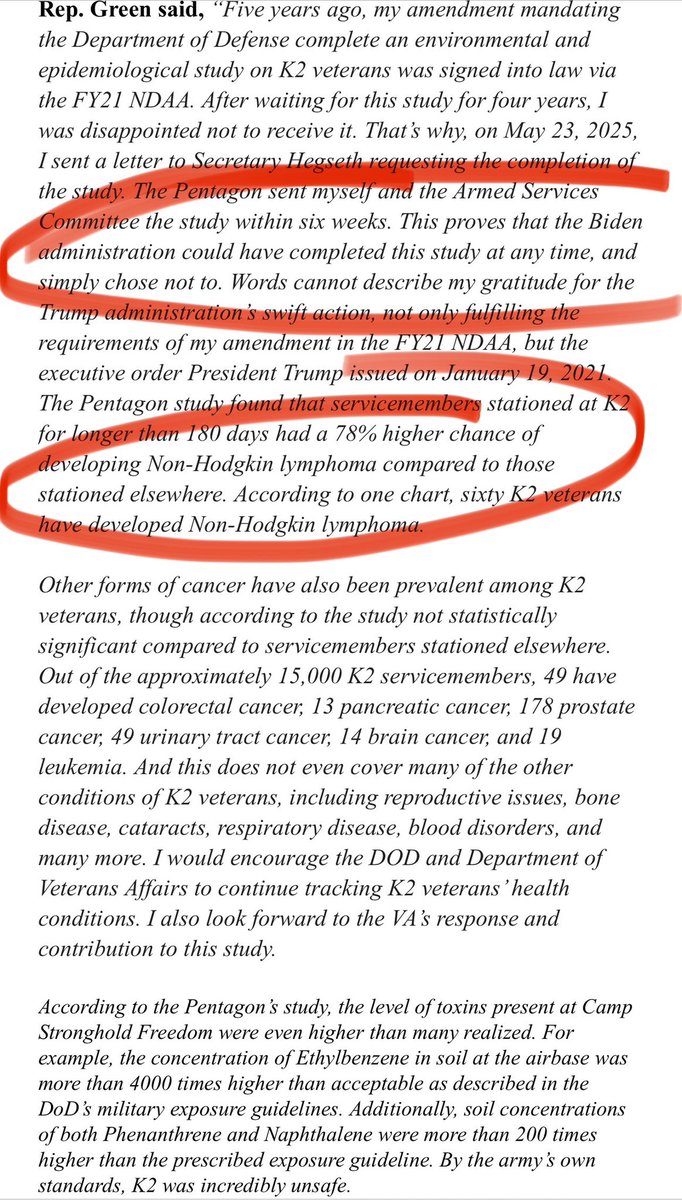 Shocking Pentagon Report Links K2 Deployment to Cancer Spike!