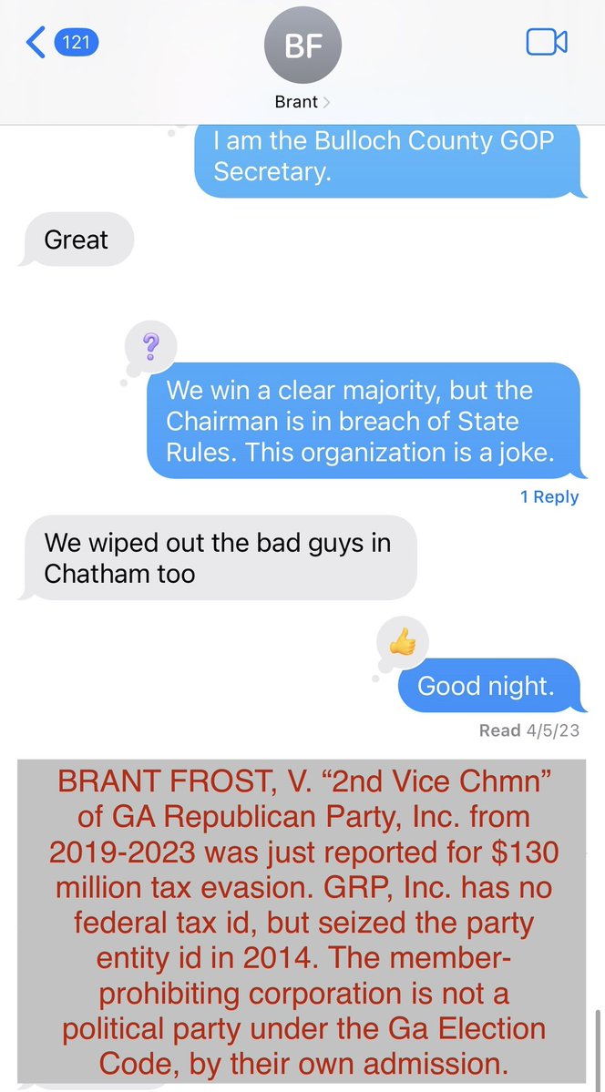 Shocking Revelations: Brant Frost V's Role in Georgia GOP Corruption