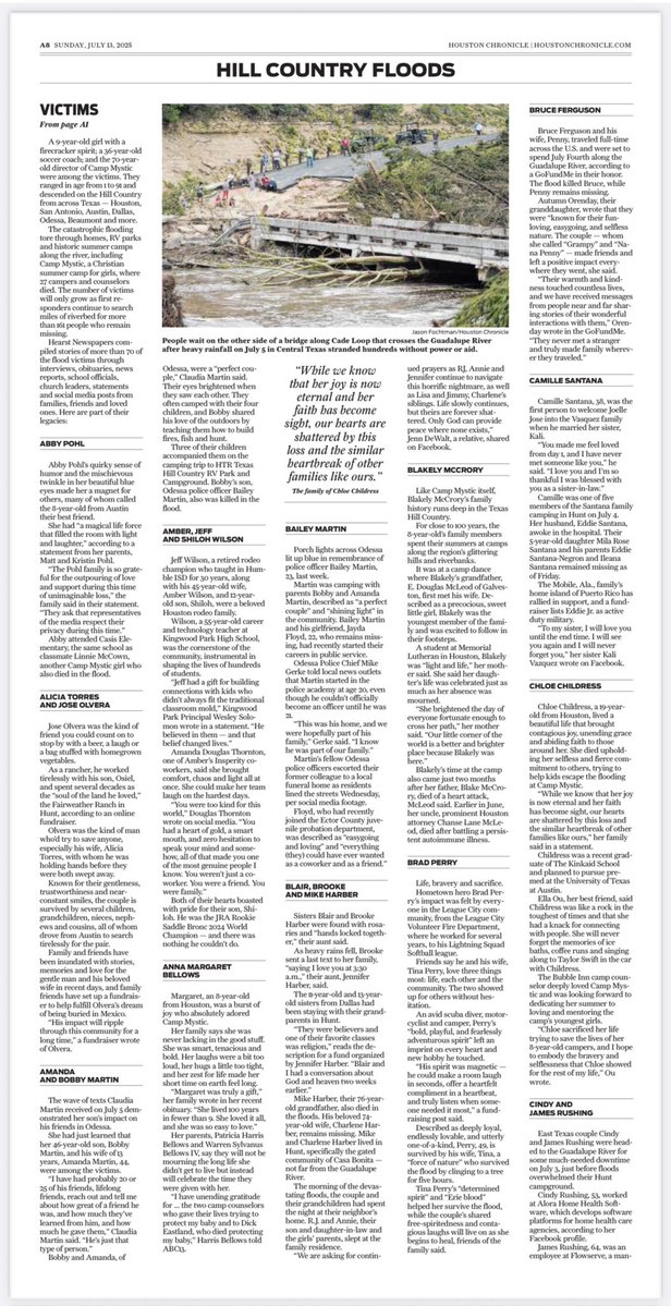 "Shocking Revelations: Kerr County Flood Victims' Untold Stories Exposed in Texas Hearst Paper!" —  Texas flooding victims, Kerr County flood victims, Hearst paper flood coverage