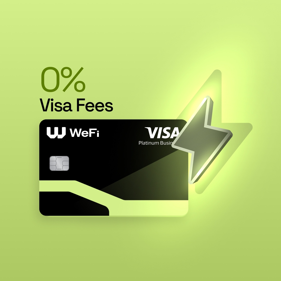 Shocking Truth: WeFi Card Offers 0% Visa Fees! —  Cashless Transactions, Zero Fees Card, WeFi Payment Advantage