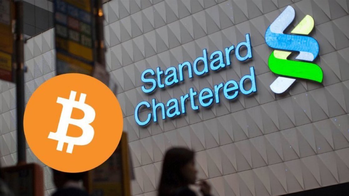 Standard Chartered's Bold Move: Bitcoin Trading Disrupted! —  Bitcoin trading news, institutional cryptocurrency investments 2025, UK financial services innovation