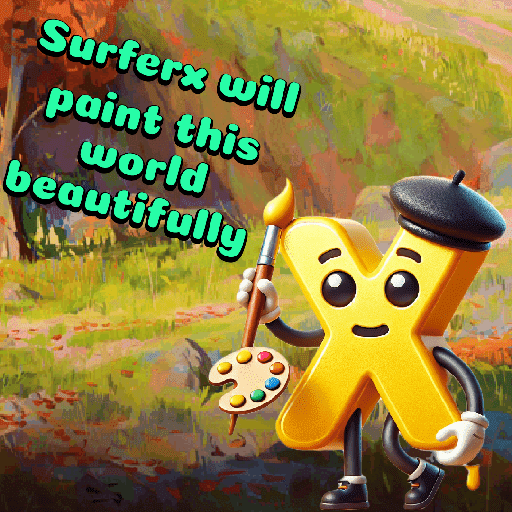 SurferX Turns Crypto into Canvas: Art or Scam? —  Digital art revolution, Blockchain creativity, NFT art marketplace