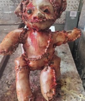 Teddy Bear Made of Human Skin: Etsy's Dark Side Exposed! —  human skin artifacts, macabre collectibles, Etsy horror items