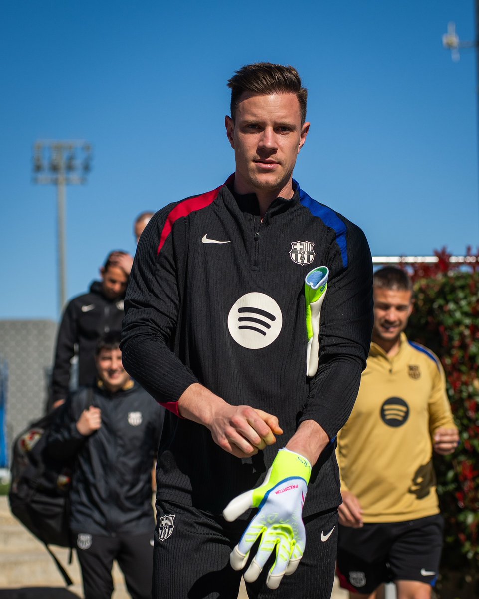Ter Stegen's Bold Move: Gym Over Group Training Sparks Outrage! —  Ter Stegen training updates, football player injuries 2025, club management controversies
