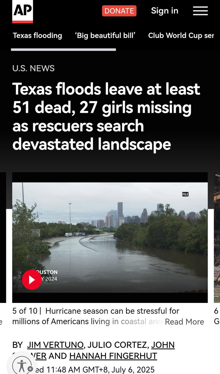 Texas Floods Kill 51, 27 Girls Missing: Where's the Military Aid?