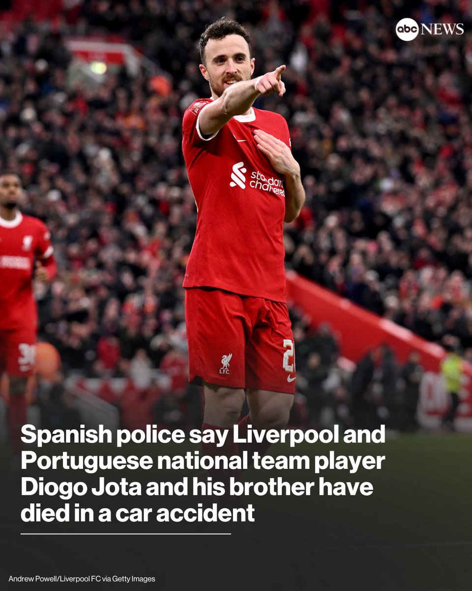 Tragedy Strikes: Liverpool Star Diogo Jota Killed in Crash