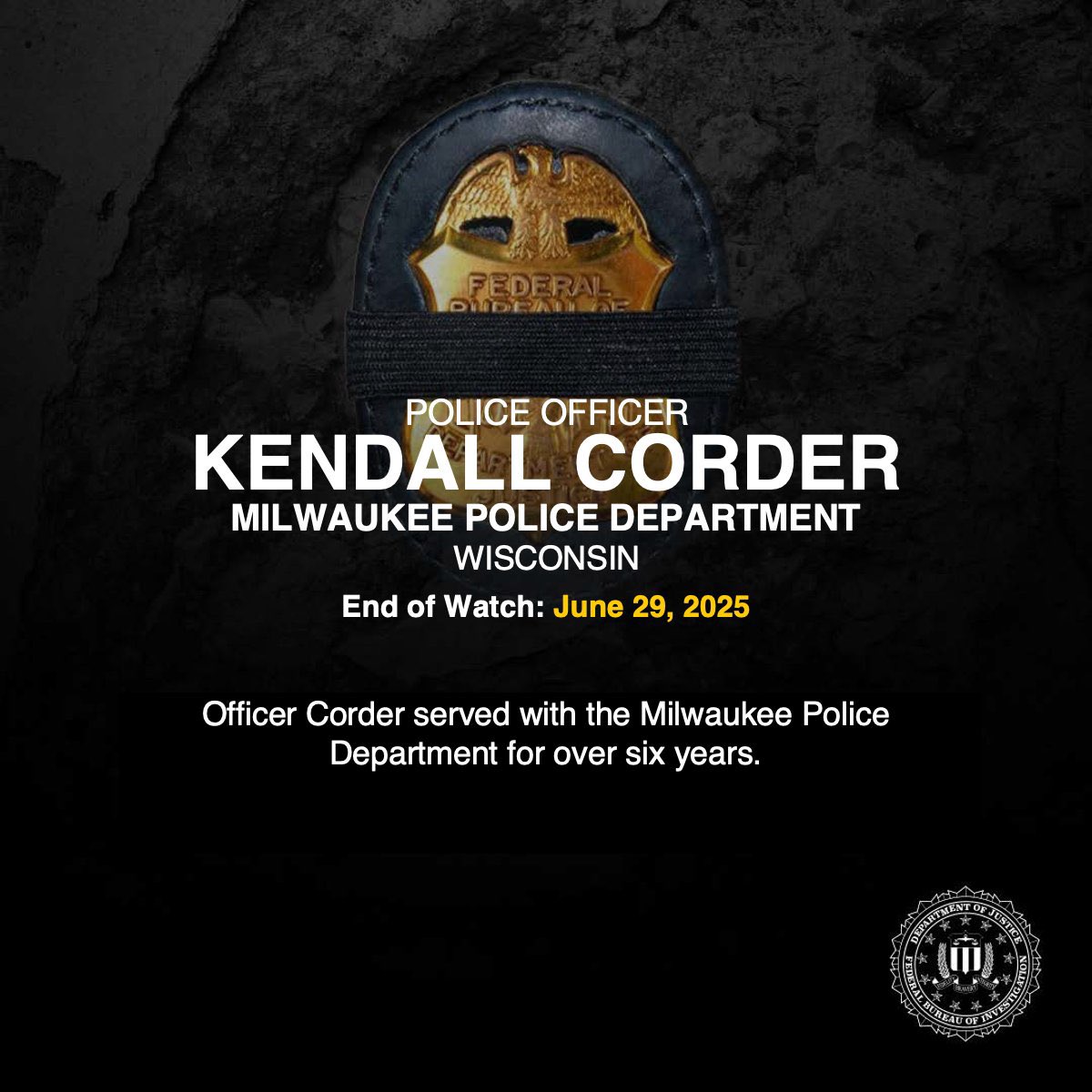 Tragic Loss: Officer Corder's Shocking End Sparks Outrage
