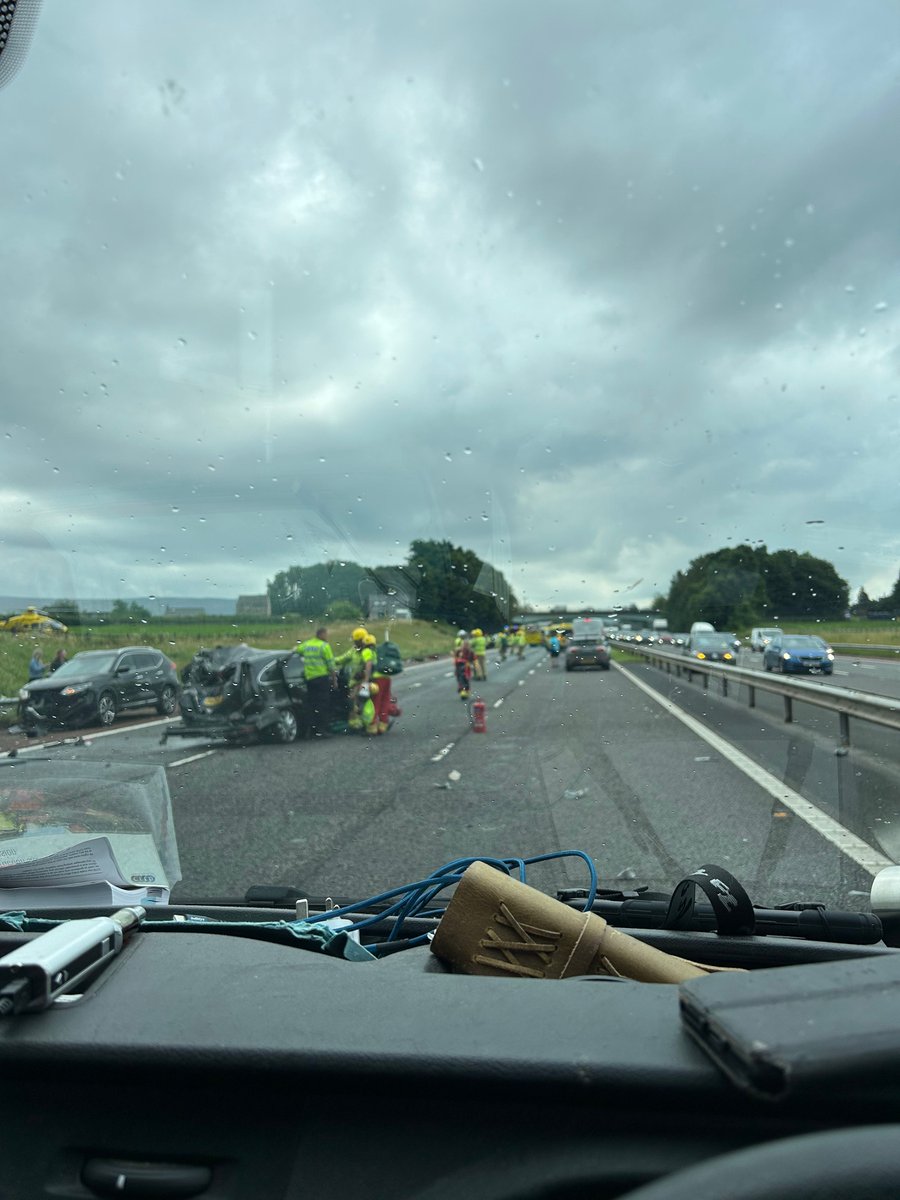 Tragic M6 Crash: One-Year-Old Among Nine Injured! —  h3 Traffic accident news, h3 Child safety in car crashes, h3 M6 motorway incident updates
