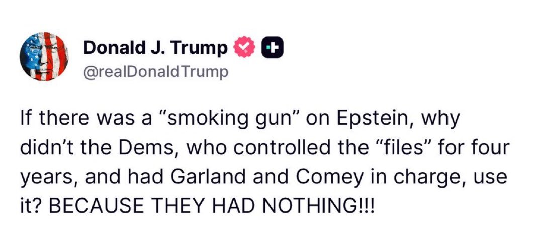Trump's Shocking Claims: Democrats Tied to Epstein Files? —  Trump Democrats scandal, Epstein documents revelation, 2025 Trump social media controversy
