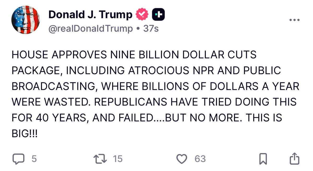Trump's Shocking Victory: NPR & PBS Funding Slashed! —  Trump House Bill Victory, NPR Funding Cuts 2025, PBS Budget Reduction Reaction