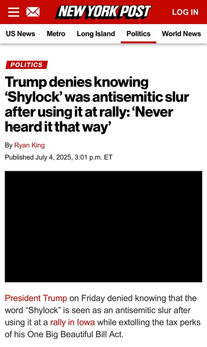 Trump's 'Shylock' Comments Ignite Outrage: Anti-Semitism Claims Rise!