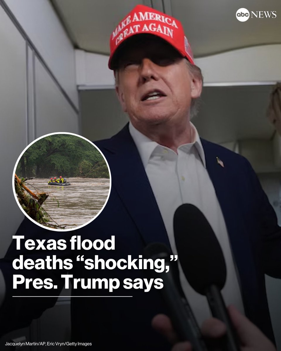 Trump's 'Terrible Thing' Comment on Texas Floods Sparks Outrage