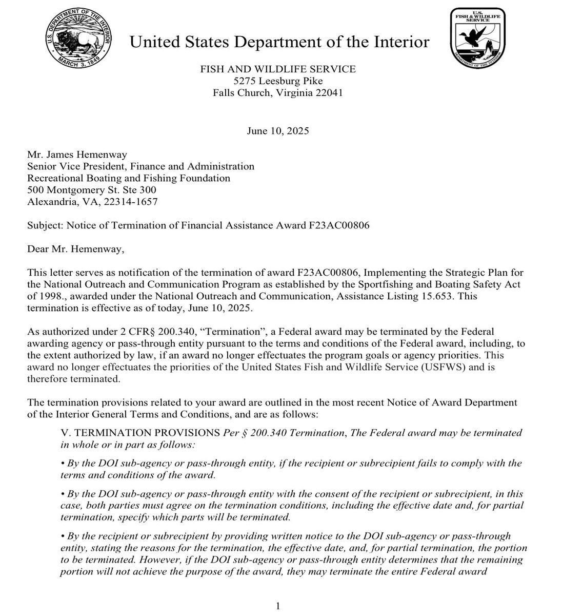 U.S. Fishing Grant Canceled Amid Disney Ad Controversy!