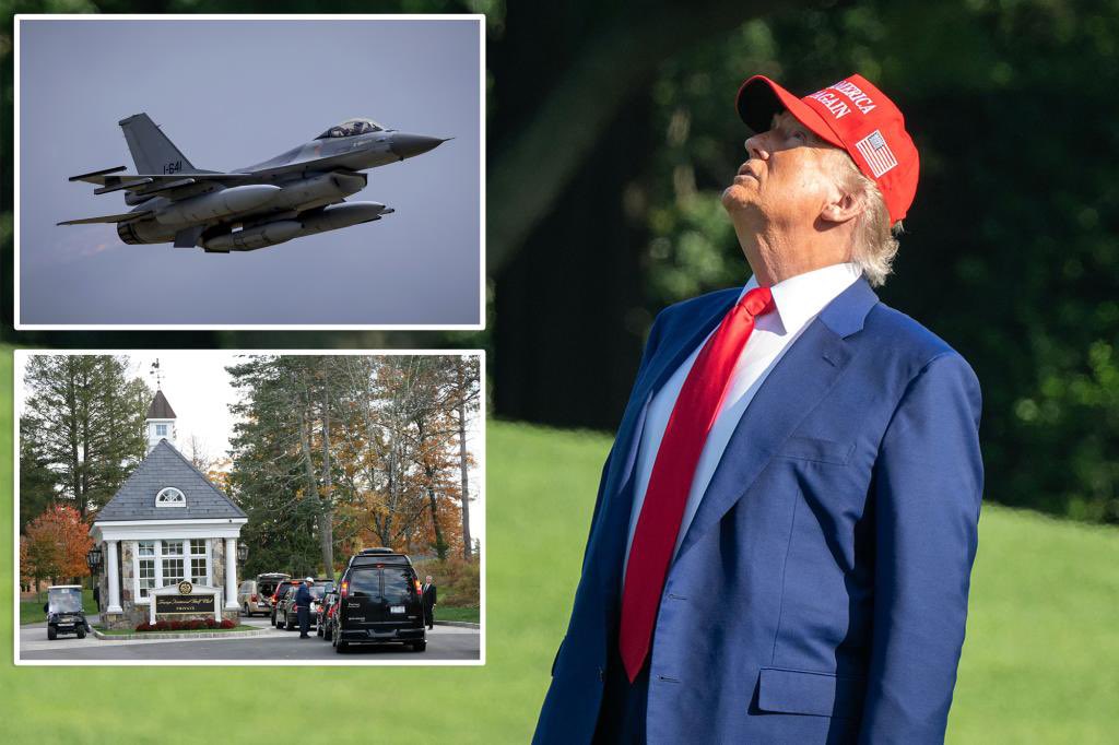 US Jets Scramble as Mysterious Aircraft Intrudes Near Trump’s Golf Course!