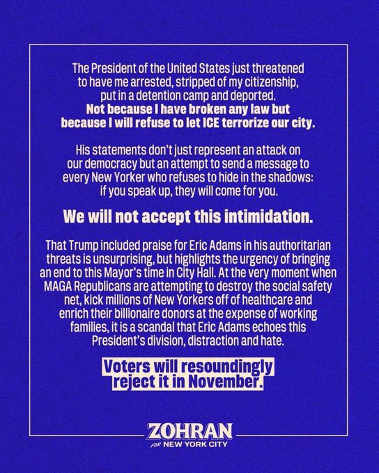 US President's Shocking Threat: Arrest, Deportation for Activist!