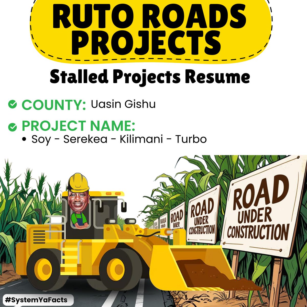 Uasin Gishu's Road Revival: Who's Really Benefiting? —  Uasin Gishu development projects, Soy road construction updates, Turbo infrastructure improvements