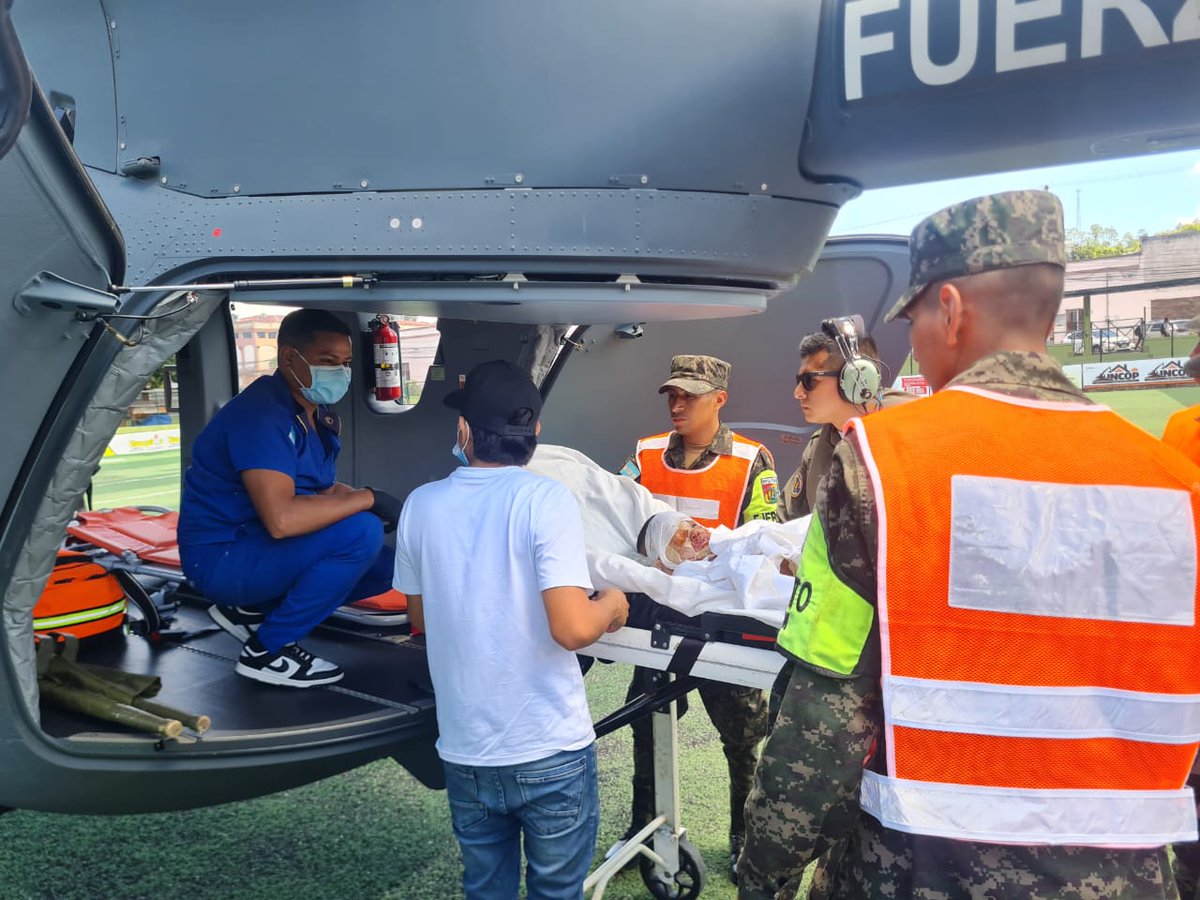 Ayuda Humanitaria: Menor de 3 años trasladado tras quemaduras