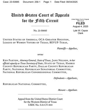 BREAKING: Court Ruling Sparks Election Security Firestorm! —  voter ID laws Texas, election integrity legislation, mail-in ballot security 2025