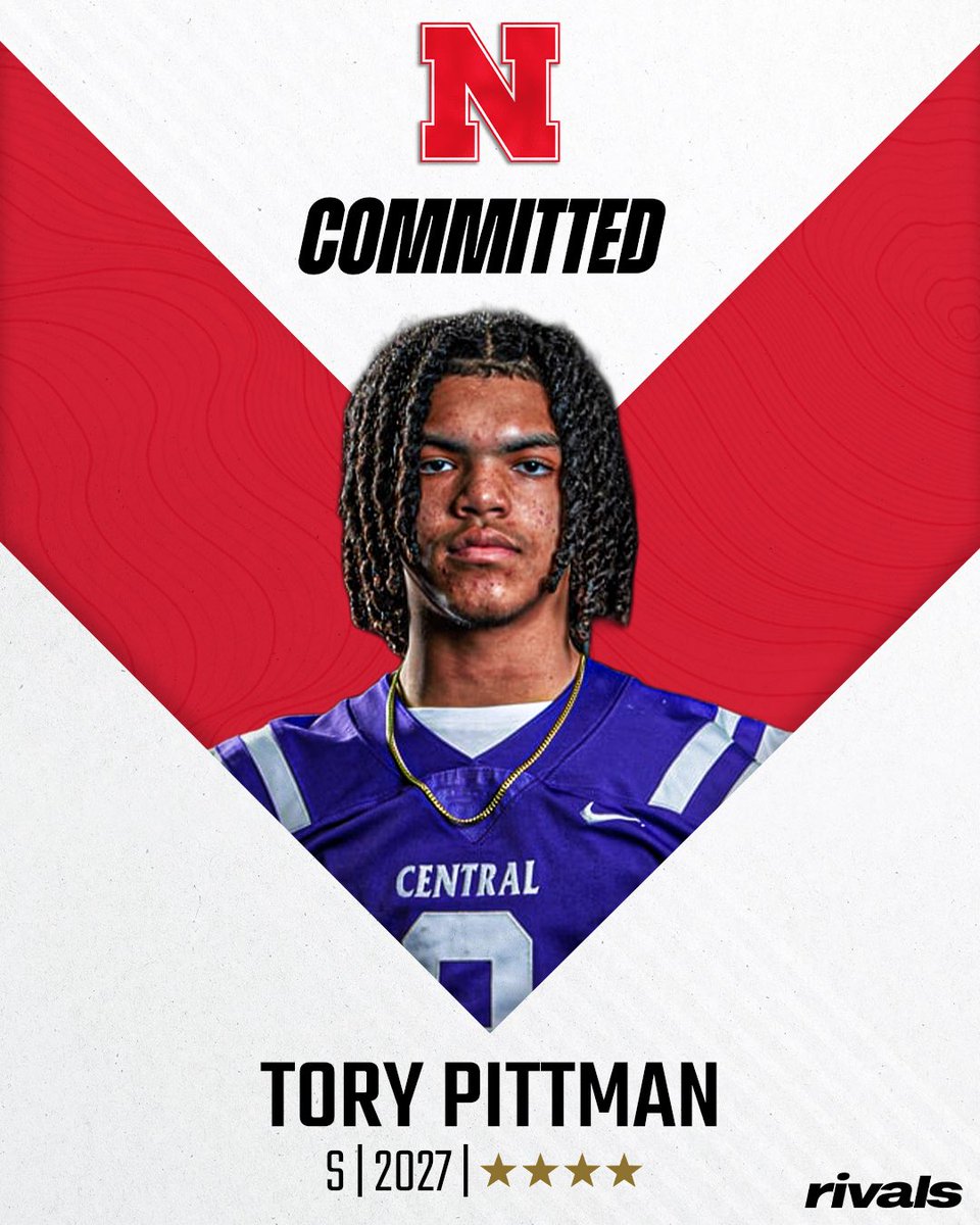 🚨BREAKING: Elite Safety Tory Pittman Shocks Fans!🌽 —  Elite safety recruit commitment, Nebraska football recruiting news, Rivals300 top safety prospect