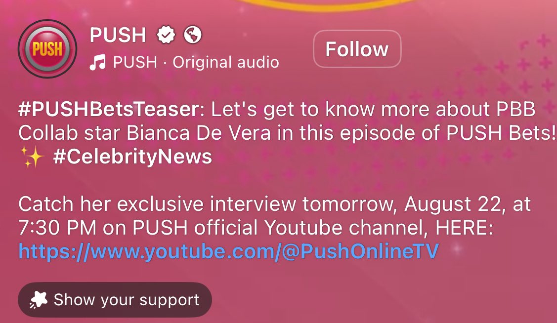 Bianca's Shocking Push Bets Interview Drops Tomorrow! —  bianca push bets interview, love wins dustbia 2025, dustin movie comeback