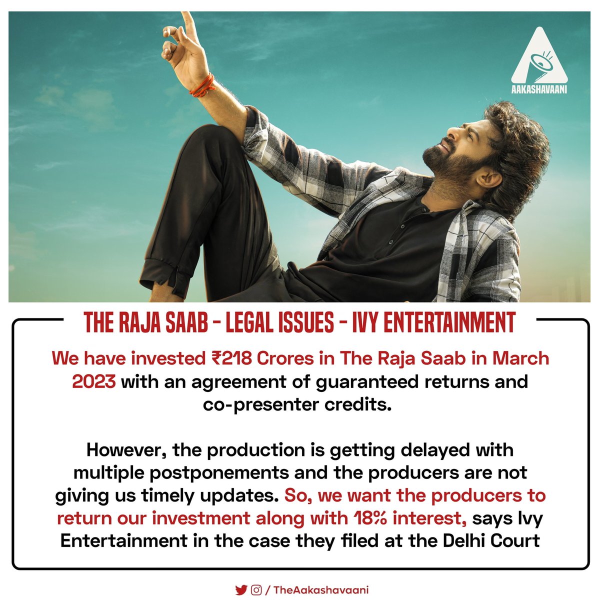 Bollywood Shock: ₹218 Crore Legal Battle Unfolds! —  TheRajaSaab, legal dispute film industry, ₹218 crores lawsuit, film release controversy 2025
