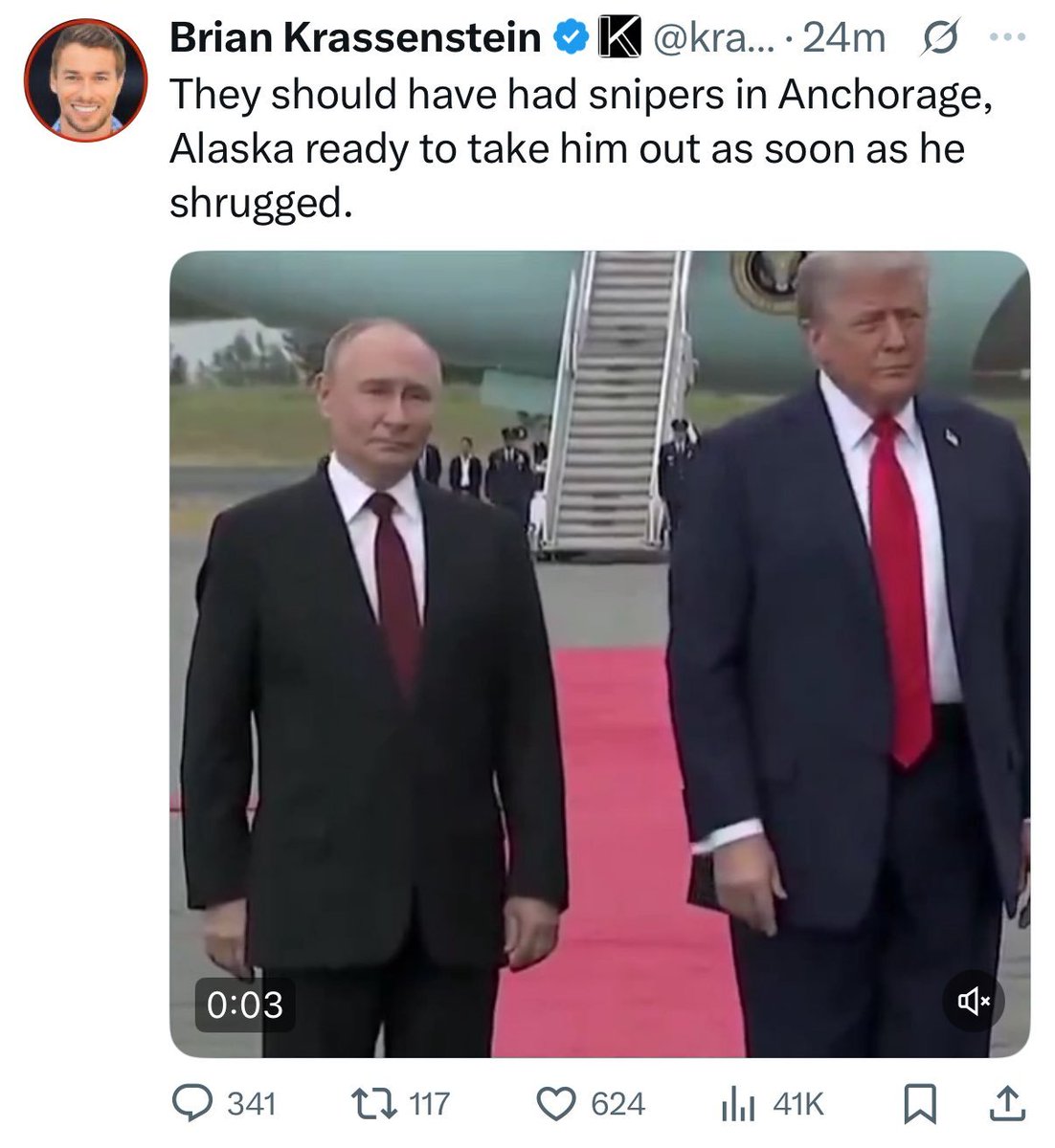 Brian Krassenstein Deletes Anti-Putin Post: Why Now? —  Brian Krassenstein news, Putin threat controversy, social media post deletion 2025
