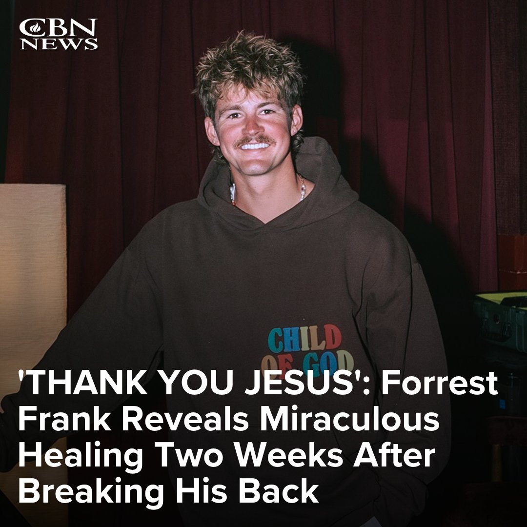 Christian Star Forrest Frank Claims Miraculous Healing! —  Christian pop artist miracle, Forrest Frank skateboarding accident recovery, inspirational healing testimony 2025