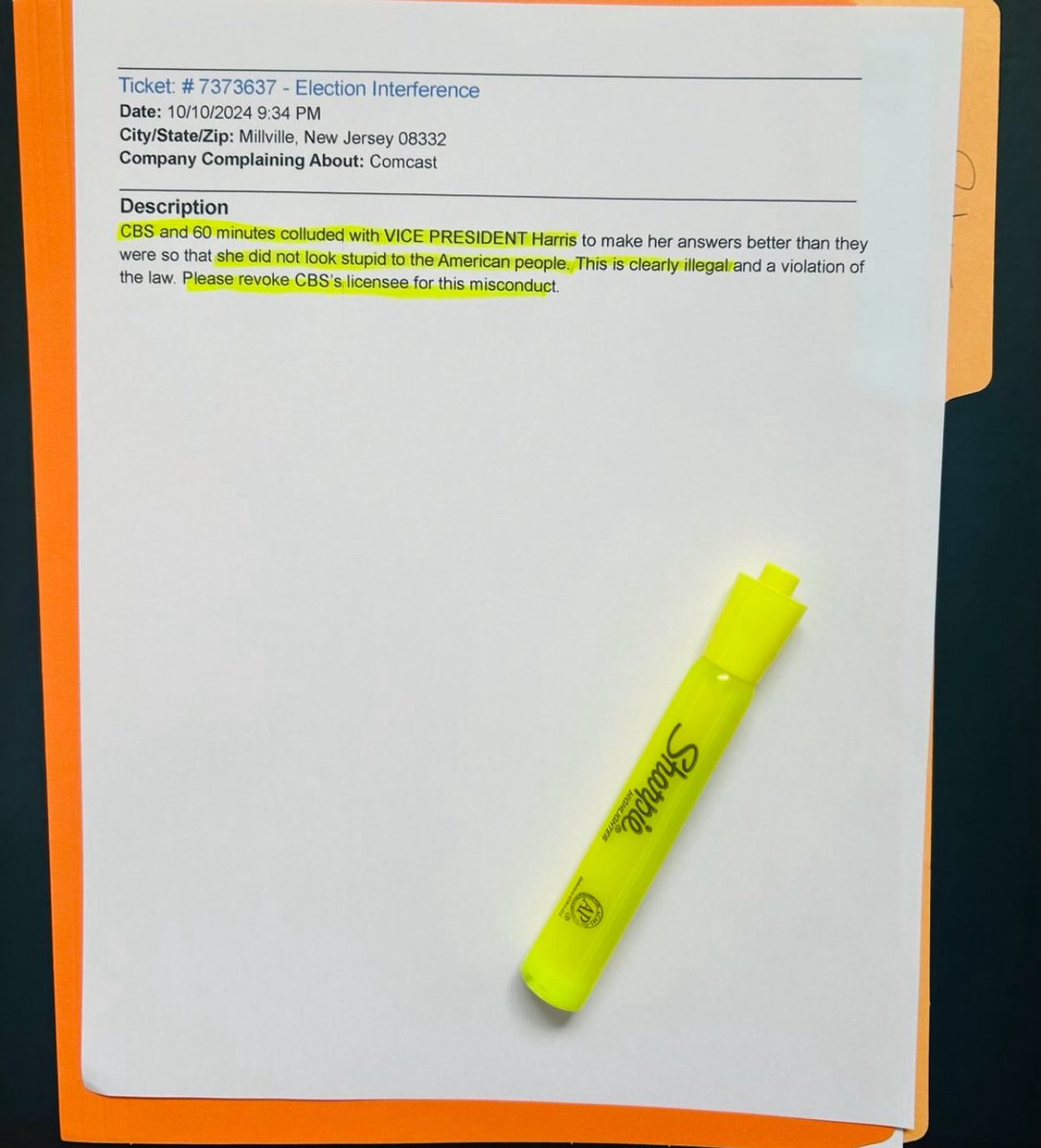 Exclusive: 60 Minutes Faces Outcry Over Bias in Harris Coverage!  
Viewer Complaints Spark Controversy Over CBS's Election Integrity!  
Calls Intensify to Revoke CBS License Amid Allegations of Bias!  
FOIA Reveals Shocking Pattern of CBS Bias in Political Reporting!