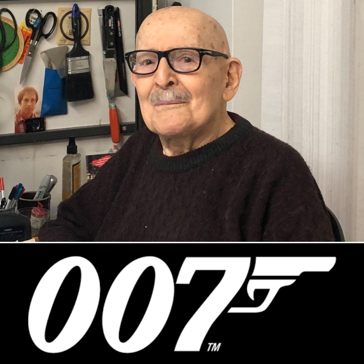Fallece Joe Caroff, creador del logo de James Bond a los 103