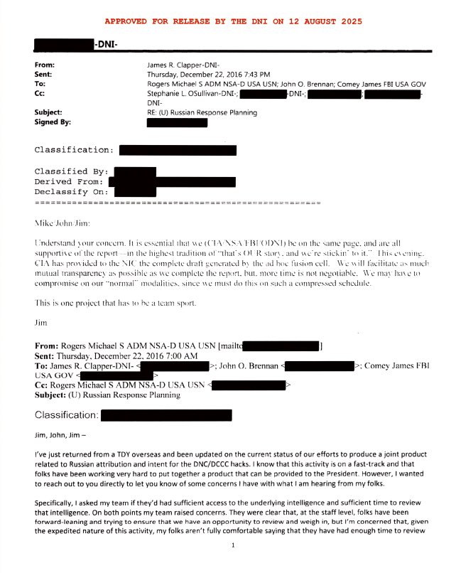 Floodgates Open: Gabbard's Emails Challenge Russia Hacking Claims! —  Data leaks, Intelligence revelations, Election interference evidence