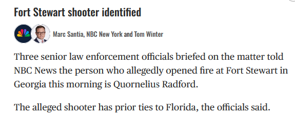 Fort Stewart Shooter Identified: Quornelius Radford's Troubling Past
