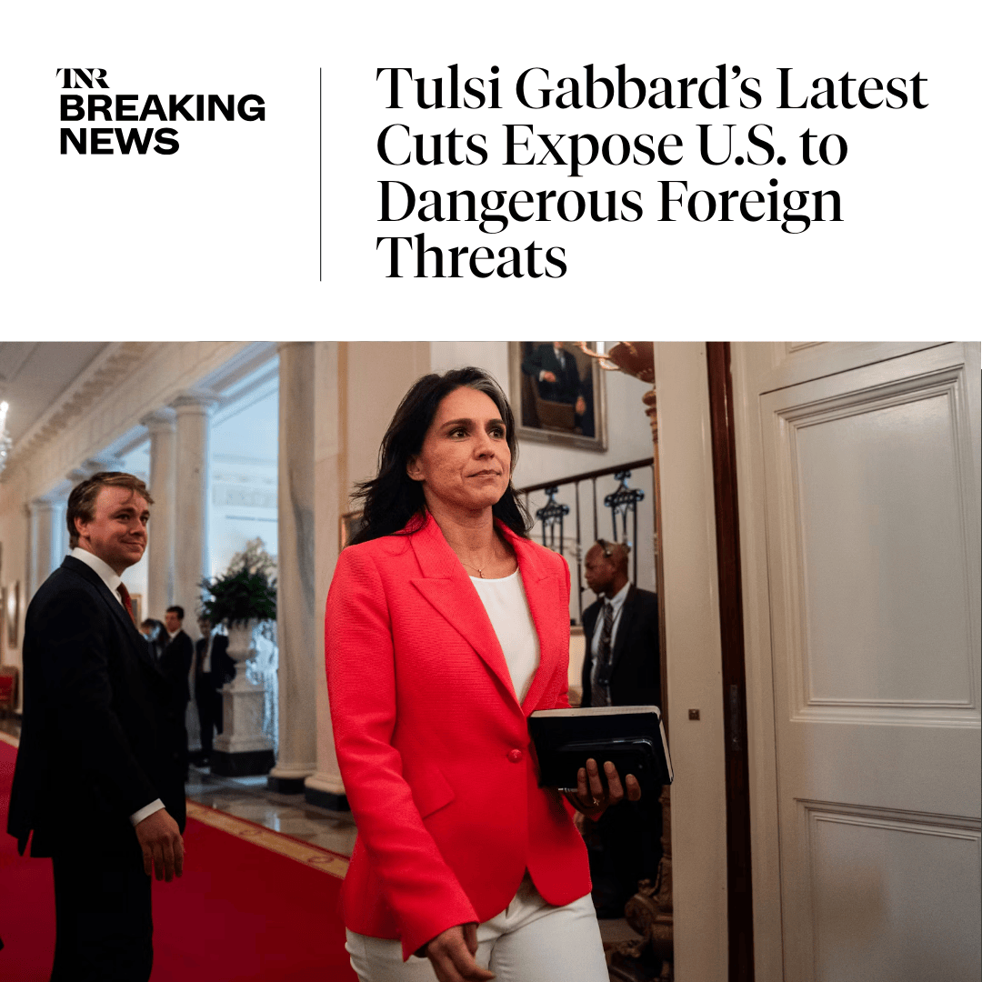 Gabbard's Shocking Move: Will She Sabotage National Security? —  Tulsi Gabbard intelligence reforms, foreign influence monitoring changes, U.S. national security threats 2025