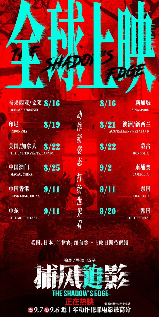 Global Release Dates for The Shadow’s Edge Shock Fans! —  global movie release dates, The Shadow's Edge premiere schedule, international film launch August 2025