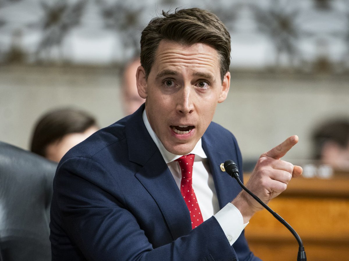 Hawley Sparks Outrage: Trans Flag vs. God Motto Showdown! —  Yes. 

flag removal controversy, federal building policies, religious symbolism in government