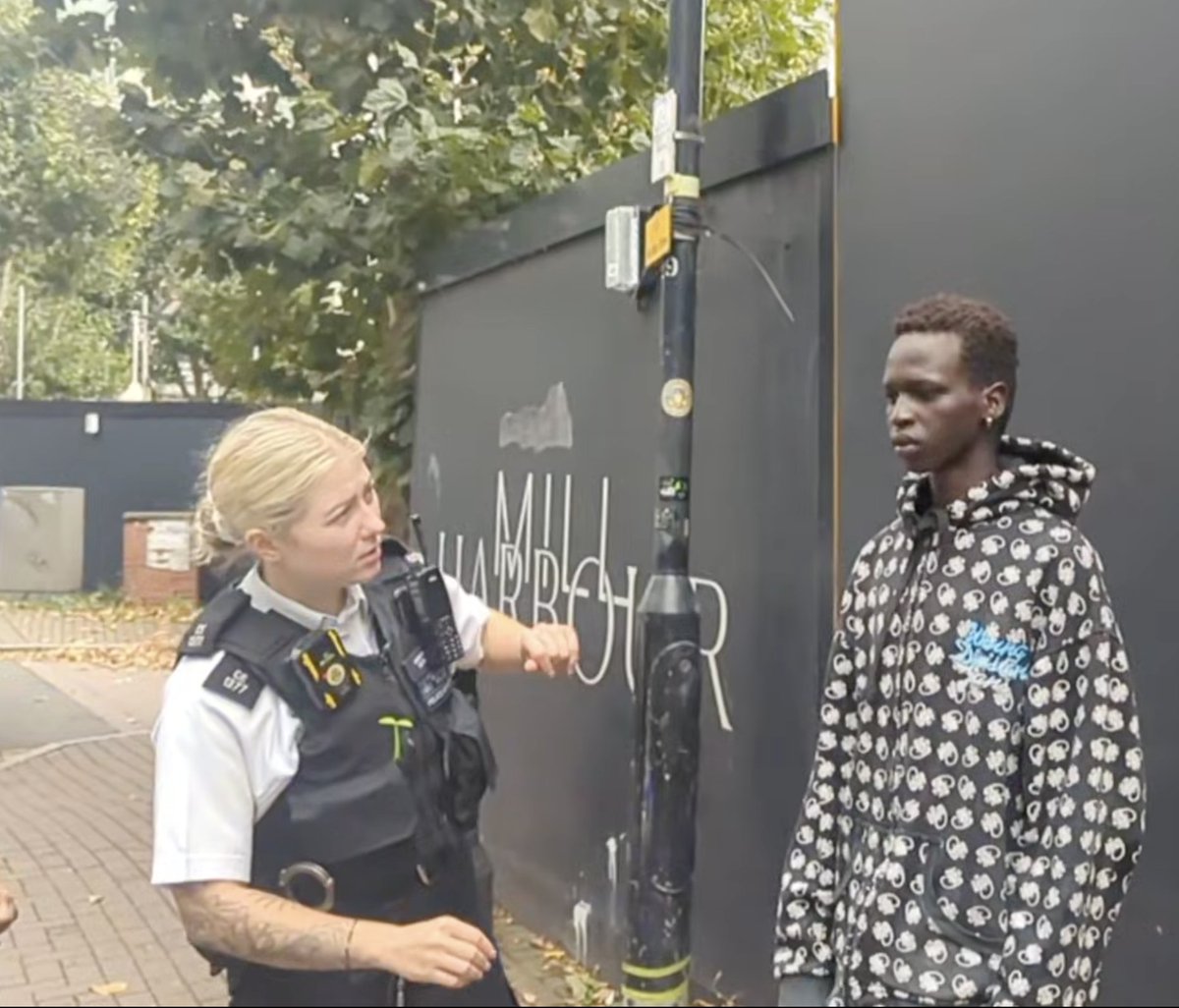 Illegal Migrant Intrudes: Chased from Woman's Home! —  illegal immigration incidents, Canary Wharf hotel news, unauthorized entry crime 2025