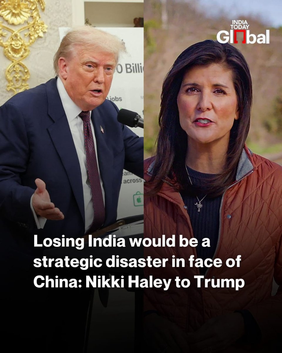 Is India America's Last Hope Against China? —  US-India strategic partnership, Nikki Haley China policy, 2025 Indo-US relations