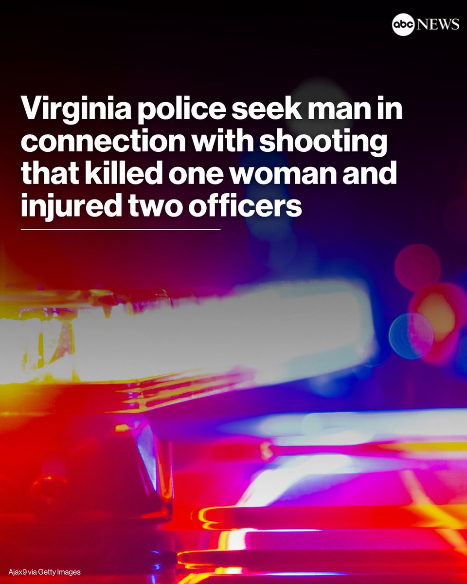 Manhunt for Armed Suspect After Cops Shot in Virginia Assault