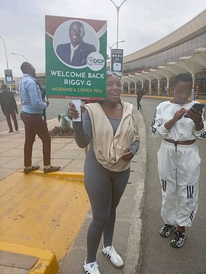 Massive Crowd at JKIA: Is Gachagua the Next Big Thing? —  Huge crowd at JKIA for Gachagua arrival, JKIA welcomes Rigathi Gachagua, Rigathi Gachagua reception event 2025
