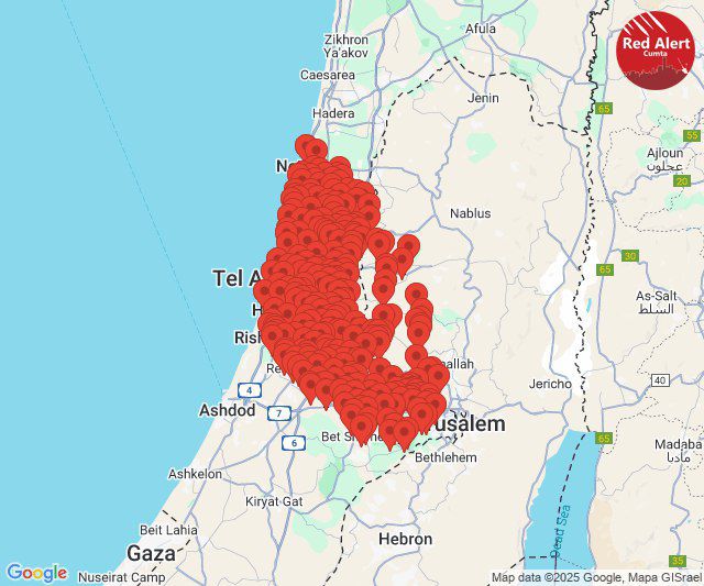 Missiles from Yemen? Alarm Bells in Occupied Palestine! —  Missile Alert in Palestine, Yemen Conflict Updates, Central Palestine Tensions 2025