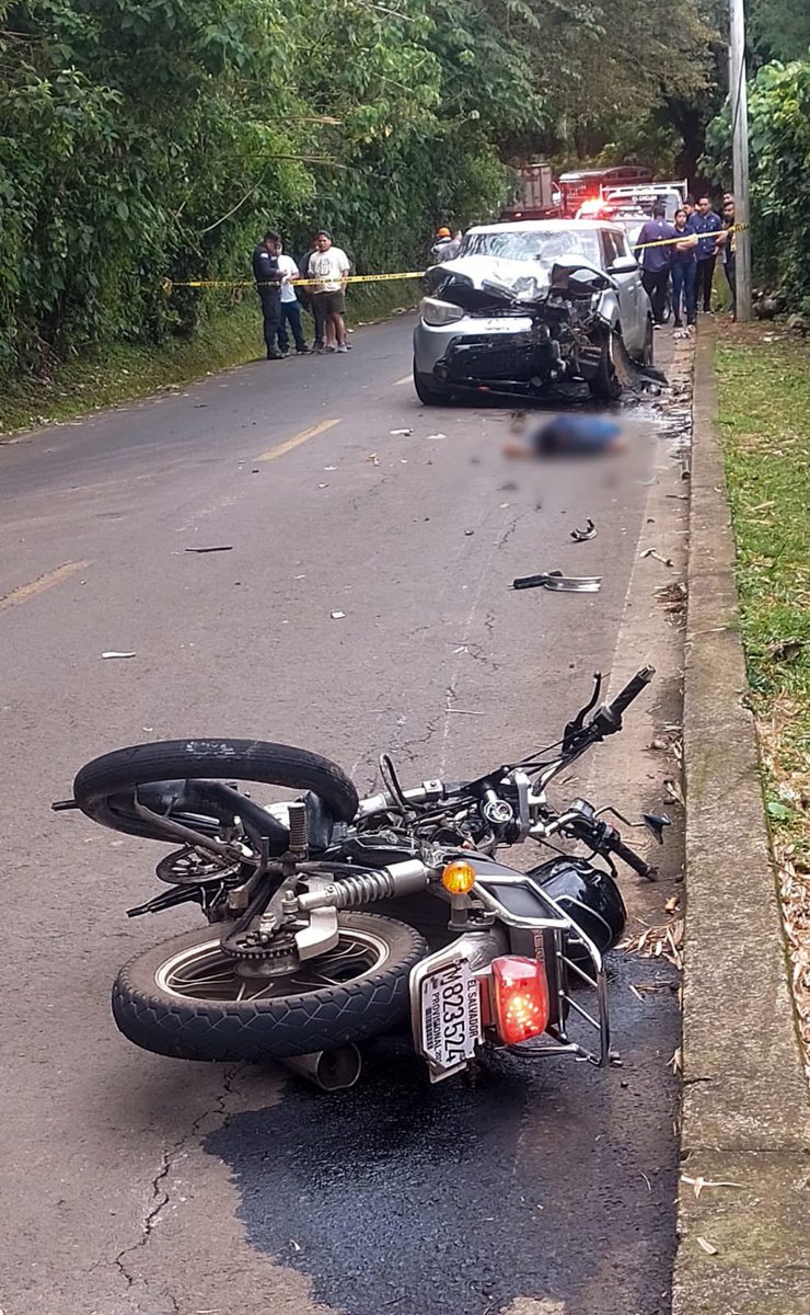 Motociclista muere tras choque con conductor ebrio en accidente