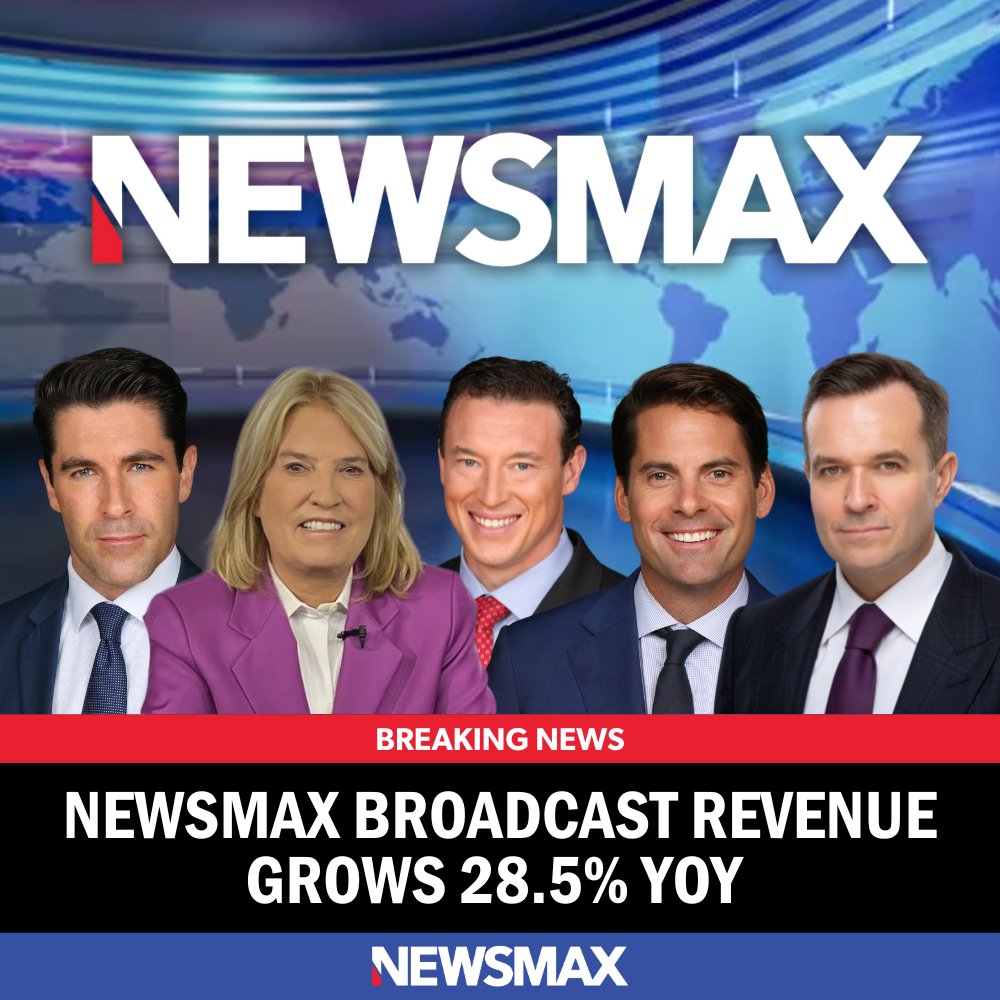 NEWSMAX Revenues Surge: What's Behind the Boom? —  Broadcast media growth, Cable news revenue increase, Newsmax financial performance 2025