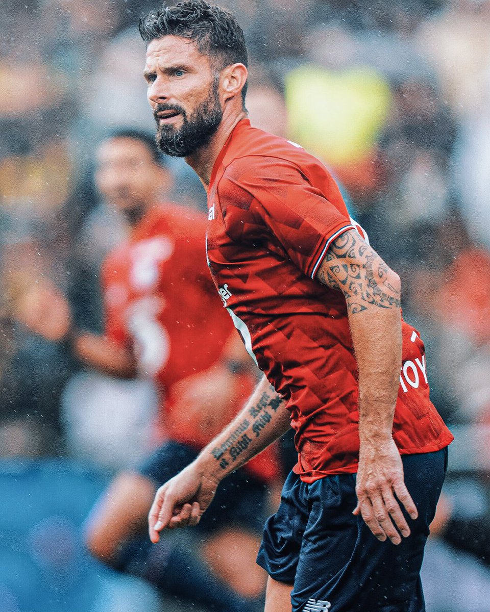 Olivier Giroud Shatters Record: Oldest Lille Scorer! —  Olivier Giroud record goalscorer, oldest Ligue 1 player 2025, Montpellier Ligue 1 history