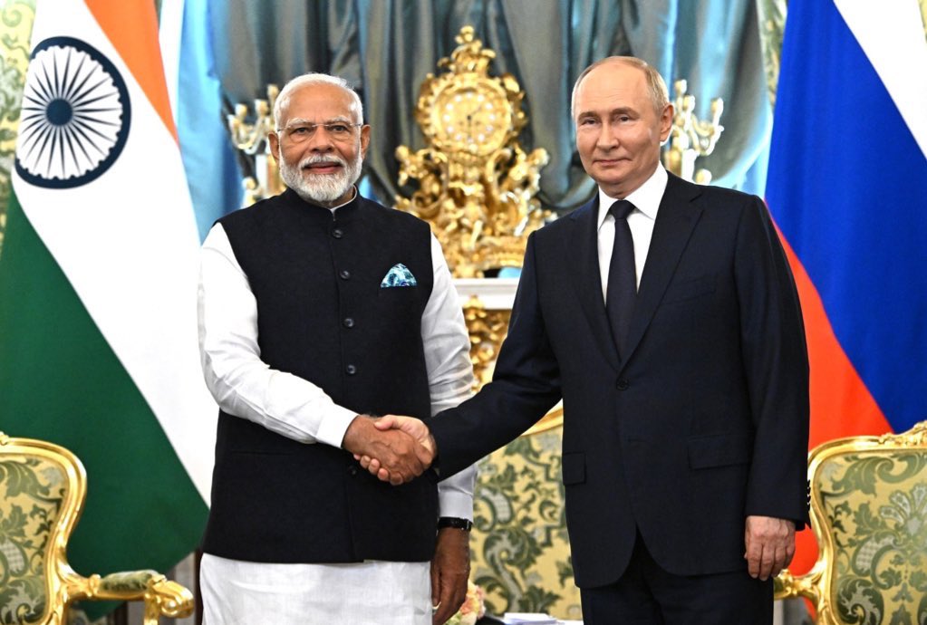 Putin's Surprising Independence Day Message to India! —  Putin India relations 2025, Russia congratulates India Independence Day, Indian Independence Day celebration 2025