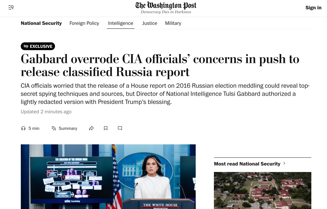 Ratcliffe Demands Prosecution of Alleged CIA Leakers: Outrage Ensues!