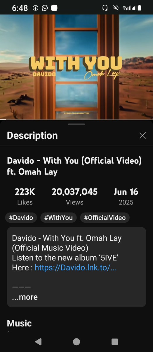 🚨 Shocking: Davido & Omah Lay's Video Hits 20M Views! —  viral music videos, organic YouTube streams, Nigerian music collaborations